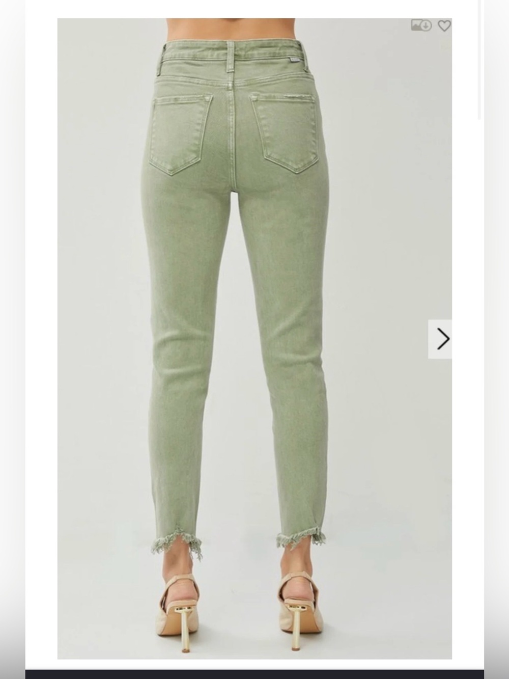 NWT Risen Women's High-Rise Skinny Jeans size 1/25 - Picture 2 of 4